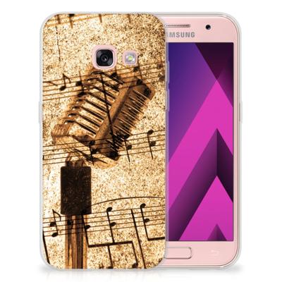 Samsung Galaxy A3 2017 | Siliconen hoesje | met foto Bladmuziek Samsung Galaxy A3 2017 | Siliconen hoesje | met foto Bladmuziek