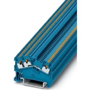 PTS 1,5/S-TWIN BU  (50 Stück) - Feed-through terminal block 3,5mm 17,5A PTS 1,5/S-TWIN BU