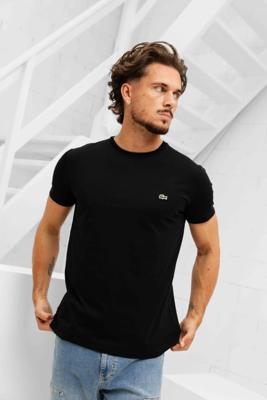 Lacoste Pima T-Shirt Heren Zwart - Maat XL - Kleur: Zwart | Soccerfanshop