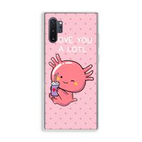 Love You A Lotl: Samsung Galaxy Note 10 Plus Transparant Hoesje