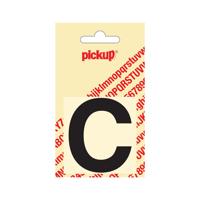 Deco letter c helvetica zwart 60 mm Pickup - Pickup