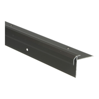 Küberit - Inschuif trapneusprofiel 835 tot 5,5mm PVC brons - 250 cm