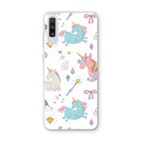 Fantasiewereld: Samsung Galaxy A70 Transparant Hoesje