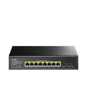 Cudy GS1008PS2 netwerk-switch Unmanaged Gigabit Ethernet (10/100/1000) Power over Ethernet (PoE) Zwart