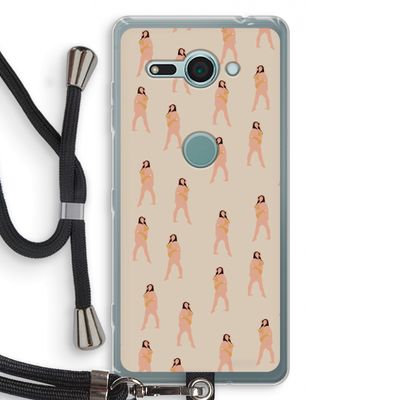 You're so golden: Sony Xperia XZ2 Compact Transparant Hoesje met koord