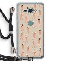 You're so golden: Sony Xperia XZ2 Compact Transparant Hoesje met koord