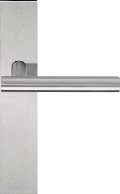 Formani Basics LB7-19P236SFC deurkruk ongeveerd op schild blind - mat RVS