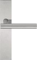 Formani Basics LB7-19P236SFC deurkruk ongeveerd op schild blind - mat RVS
