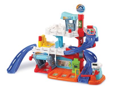 VTECH® Toet toet auto garage en Teddy takelwagen