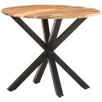 VidaXL Bijzettafel 68x68x56 cm massief acaciahout - thumbnail