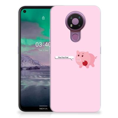 Nokia 3.4 Telefoonhoesje met Naam Pig Mud Nokia 3.4 Telefoonhoesje met Naam Pig Mud