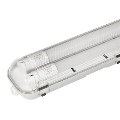 6x LED TL Armatuur 120 cm - 4000K Neutraal wit - 2x18 Watt - IP65 Waterdicht