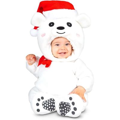 Kostuums voor Baby's My Other Me Wit Beer Kerstmis 7-12 Maanden