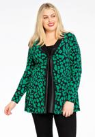 Yoek Shirt A-lijn BELLA | Zwart | Maat 54/56