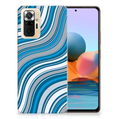 Xiaomi Redmi Note 10 Pro | TPU bumper | Waves Blue