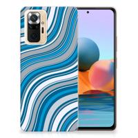 Xiaomi Redmi Note 10 Pro | TPU bumper | Waves Blue Xiaomi Redmi Note 10 Pro | TPU bumper | Waves Blue