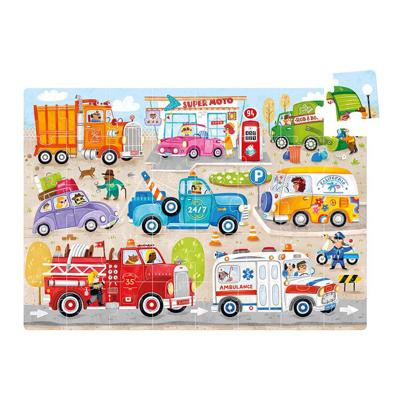 Banana Panda - moto jumbo puzzel auto&apos;s - 40st.