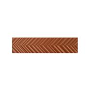 Wandtegel JOS. Dust 5X20 cm 9 mm Terrae Mat Chevron Jos.