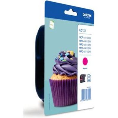 Brother LC-123MBP Magenta inktcartridge