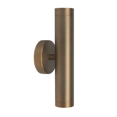 Highlight Wandlamp Perugia 2 lichts H 28 cm brons zwart