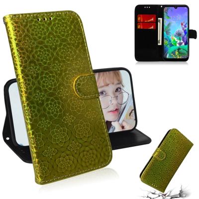 Voor Google pixel 3A XL effen kleur kleurrijke magnetische Buckle horizontale Flip PU lederen draagtas met houder & kaartsleuven & portemonnee & Lanya