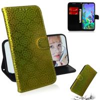 Voor Google pixel 3A XL effen kleur kleurrijke magnetische Buckle horizontale Flip PU lederen draagtas met houder & kaartsleuven & portemonnee & Lanya