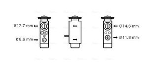 Expansieventiel, airconditioning MS1094