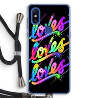 Loves: Xiaomi Mi Mix 3 Transparant Hoesje met koord