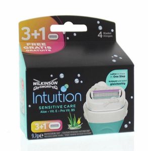 Wilkinson Intuition sensitive care mesjes (4 st)