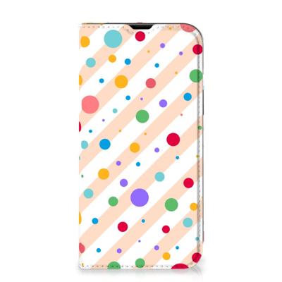 iPhone 14 | Hoesje met Magneet | Dots