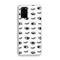 Eye pattern #2: Samsung Galaxy S20 Plus Transparant Hoesje