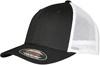 Flexfit FX6511RM Flexfit Trucker Recycled Mesh Cap - Black/White - L/XL