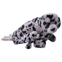 Pluche knuffel dieren familie grijze zeehonden 36 cm - thumbnail