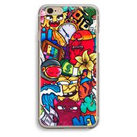 No Rules: iPhone 6 / 6S Transparant Hoesje