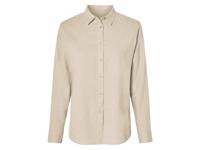 esmara Linnen dames blouse (Beige, 44)