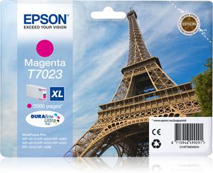 Epson Inktpatroon XL magenta T 702 WorkForce Pro T 7023