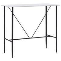 Bartafel 120x60x110 cm MDF wit