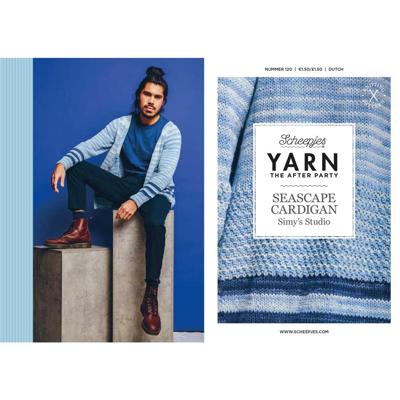 Breiboekje YARN The After Party nr.120 Seascape Cardigan