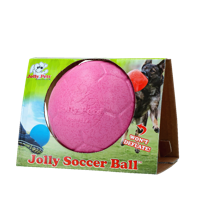 Jolly Soccer Ball 15cm Roze - thumbnail
