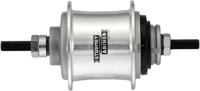 Versnellingsnaaf 2 speed Sturmey Archer A2 Automatic vrijloopnaaf 36 gaats - zilver