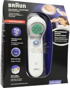 Braun Voorhoofdthermometer NTF3000 (1 st)