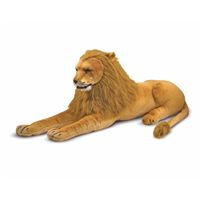 Mega pluche knuffel leeuw 110 cm   -