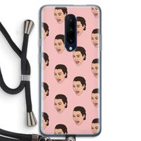 Ugly Cry Call: OnePlus 7 Pro Transparant Hoesje met koord