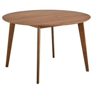 Rebellenclub Roskilde Eetkamertafel - ø105 cm - Walnoot