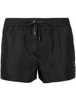 Dolce & Gabbana short de bain à patch logo - Noir