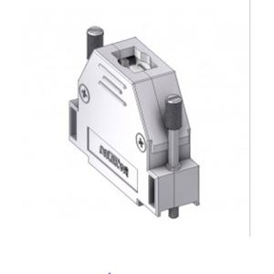 Deltron Connectors Deltron DHM 25 UN4 D-sub behuizing Aantal polen: 25 Kunststof, gemetalliseerd 180 ° Metaal 1 stuk(s)