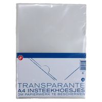 10 Stuks Insteekhoezen A4 Transparant - thumbnail