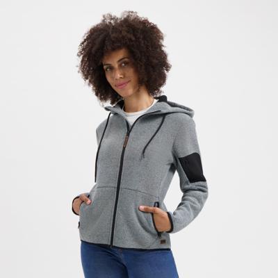 Travelin&apos; Women - mock neck - Dark Grijs - Maat XXL