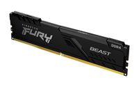 Kingston Technology FURY Beast geheugenmodule 4 GB 1 x 4 GB DDR4 2666 MHz - thumbnail