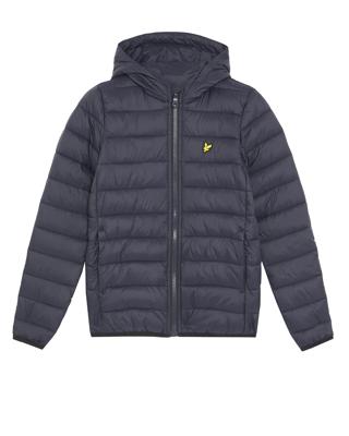 Lyle & Scott winter winterjas jongens - donker navy blauw - gewatteerd